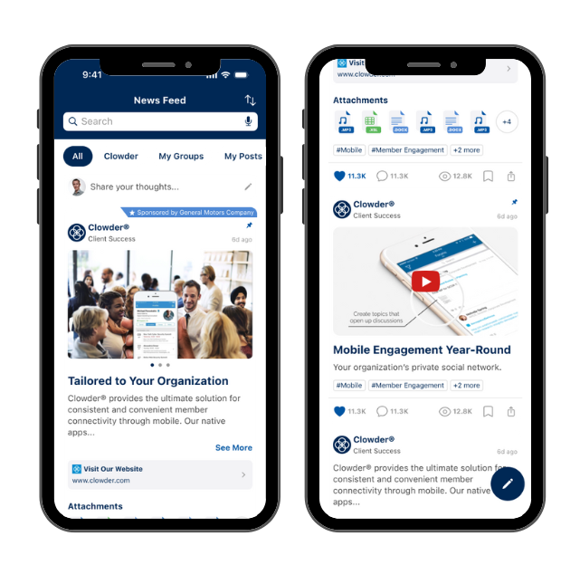 News feed refresh clowder-1