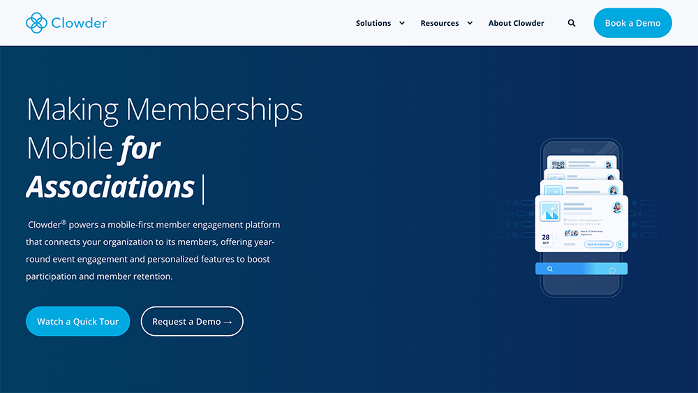 Clowder’s homepage.