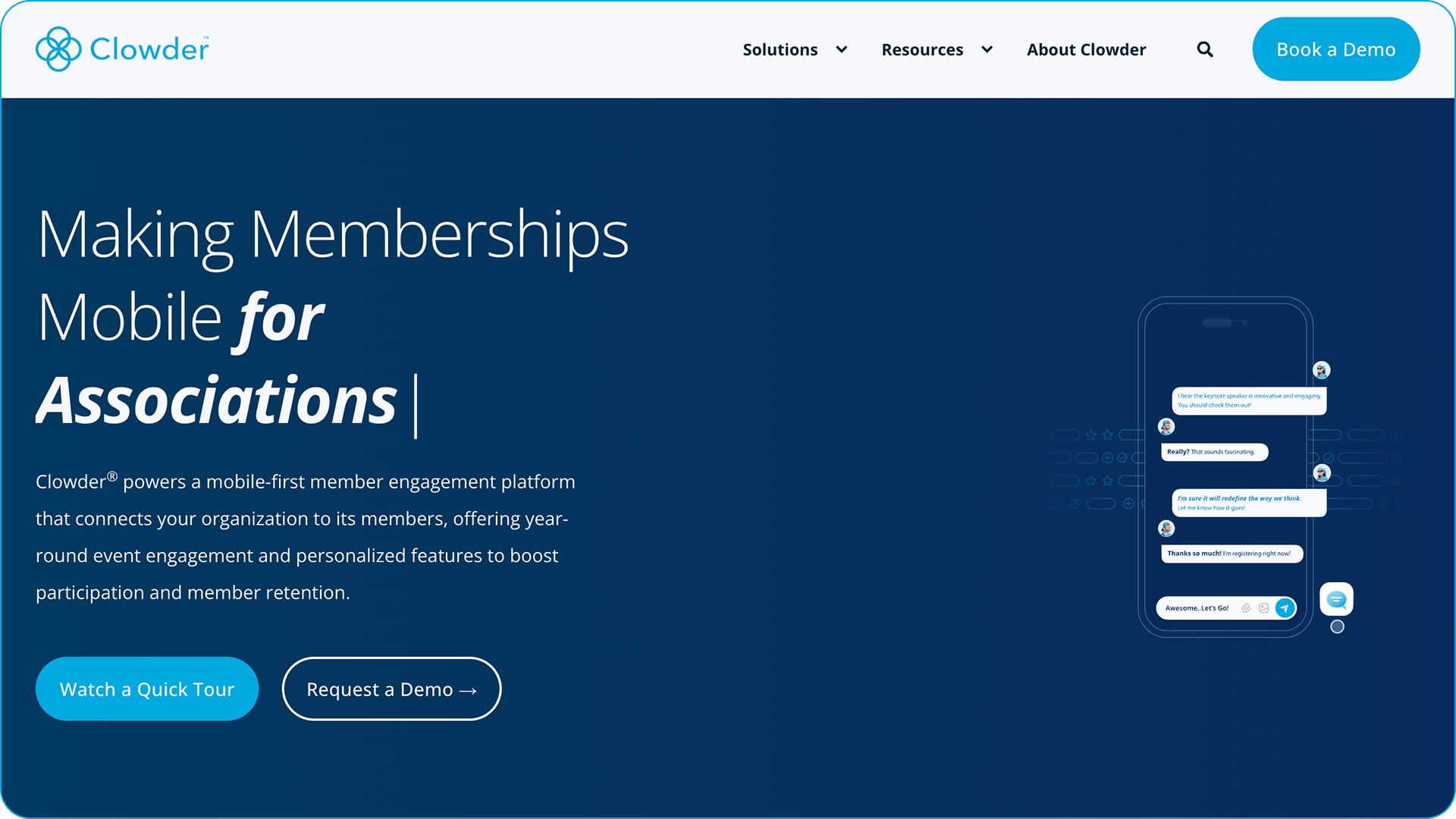 Clowder’s homepage